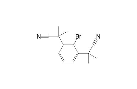 2-Bromo-1,3-bis(1-cyano-1-methylethyl)benzene