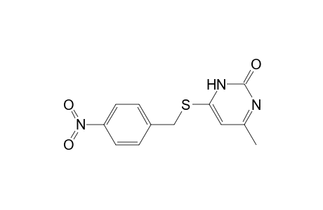 6-Methyl-4-[(4-nitrobenzyl)thio]-1H-pyrimidin-2-one