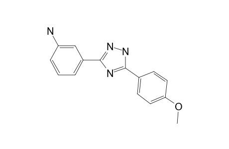 3-[5-(4-Methoxyphenyl)-1H-1,2,4-triazol-3-yl]aniline