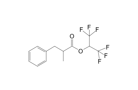 1,1,1,3,3,3-Hexafluoropropan-2-yl 2-methyl-3-phenylpropanoate