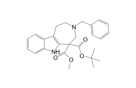 tert-Butyl methyl 3-benzyl-1,2,3,4,5,6-hexahydroazepino-[4,5-b]indole-5,5-dicarb