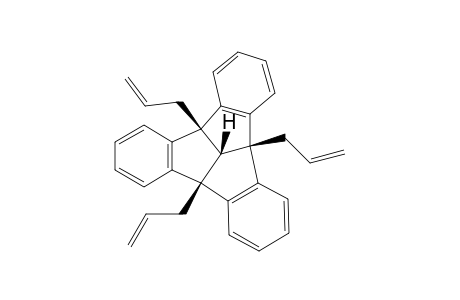 4b.beta,8b.beta,12b..beta.-Triallyl-4b,8b,12b,12d..beta.-tetrahydrodibenzo[2,3:4,5]pentaleno[1,6-ab]indene