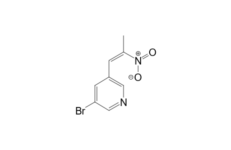 1-(5-Bromo-3-pyridyl)-2-nitroprop-1-ene