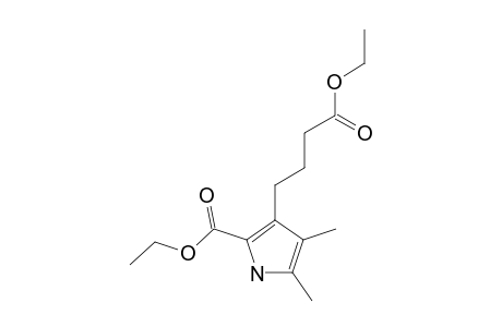 ETHYL-2-(CARBETHOXY-4,5-DIMETHYL-1H-PYRROLYL)-3-BUTANOATE