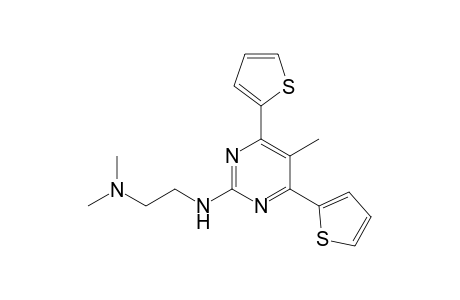 dimethyl-[2-[[5-methyl-4,6-bis(2-thienyl)pyrimidin-2-yl]amino]ethyl]amine