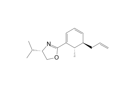 (-)-(4S)-2-[(5R,6S)-5-Allyl-6-methylcyclohexa-1,3-dienyl]-4-isopropyl-4,5-dihydrooxazole