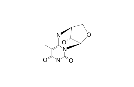 1-(2,3'-N-ANHYDRO-3'-DEOXY-ALPHA-L-THREO-FURANOSYL)-THYMINE