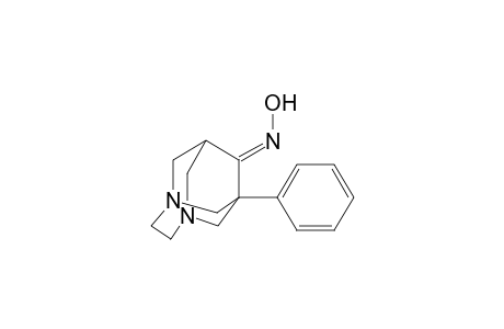 1,5-Diazatricyclo[3.3.2.1(3,7)]undecan-11-one, 3-phenyl-, oxime