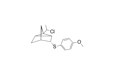 ENDO-3-(4'-METHOXY-1'-PHENYLTHIO)-1-(1'-CHLOROETHYL)-TRICYCLO-[2.2.1.0(2,6)]-HEPTANE;(DIASTEREOMER-1)