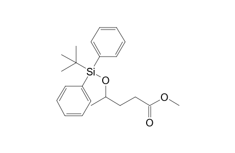 Methyl 4-[(t-butyl)diphenylsilyl]oxy}pentanoate