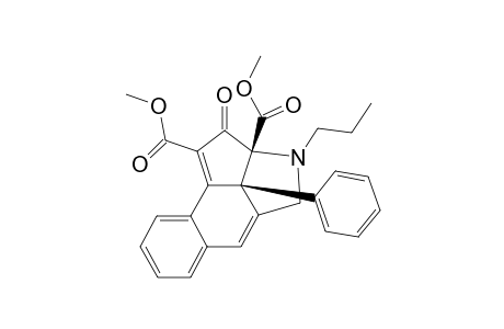 2-OXO-9C-PHENYL-3-PROPYL-2,3,4,9C-TETRAHYDRO-(2AA,9CA)-3-AZA-PENTALENO-[1,6-AB]-NAPHTHALENE-1,2A-DICARBOXYLIC-ACID-DIMETHYLESTER