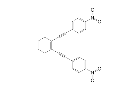 1-Nitro-4-[2-[2-[2-(4-nitrophenyl)ethynyl]-1-cyclohexenyl]ethynyl]benzene