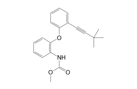 Methyl 2-[2-(3,3-dimethylbut-1-ynylphenoxy)phenyl]carbamate