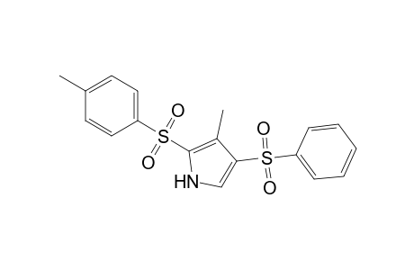 3-Methyl-4-phenylsulfonyl-2-tosylpyrrole