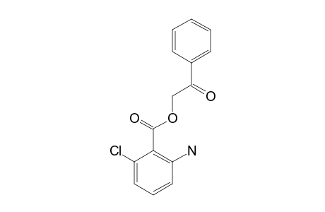 PHENACYL-6-CHLORO-ANTHRANILATE