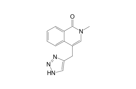4-[(1,2-Dihydro-1-oxo-N-methylbenzo[c]pyridin-4-yl)methyl]-1,2,3-triazole
