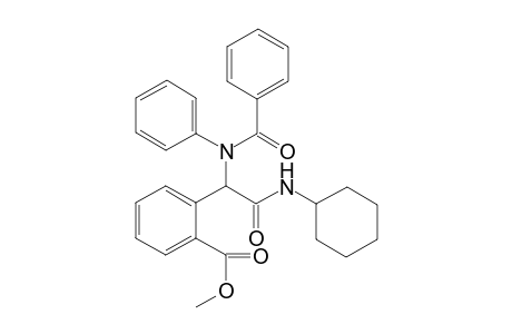 Methyl 2-(2-(cyclohexylamino)-2-oxo-1-(N-phenyl benzamido)ethyl)benzoate