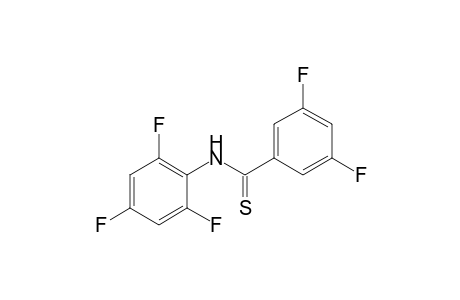 N-(2,4,6-Trifluorophenyl)-3,5-difluorobenzothioamide