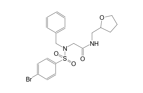 acetamide, 2-[[(4-bromophenyl)sulfonyl](phenylmethyl)amino]-N-[(tetrahydro-2-furanyl)methyl]-
