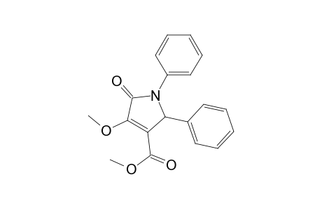 1H-Pyrrole-3-carboxylic acid, 2,5-dihydro-4-methoxy-5-oxo-1,2-diphenyl-, methyl ester