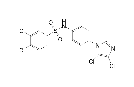 3,4-dichloro-4'-(4,5-dichloroimidazol-1-yl)benzenesulfonamide