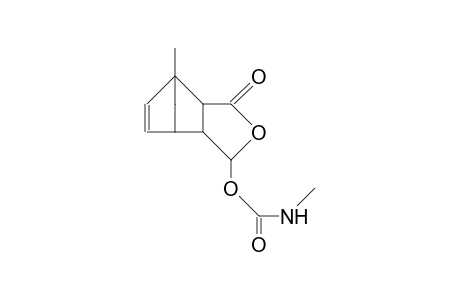 3a,4,7,7a-Tetrahydro-7-methyl-3-dimethylaminocarbonyloxy-4,7-methano-isobenzofuran-1(3H)-one