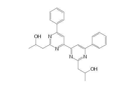 2,2'-Bis(2-hydroxy-2-methylethyl)-6,6'-diphenyl-4,4'-bipyrimidine