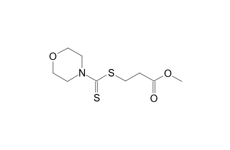 methyl 3-[(4-morpholinylcarbothioyl)sulfanyl]propanoate