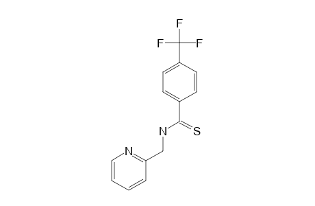 N-2-PYRIDYLMETHYL-4-TRIFLUOROMETHYLBENZENECARBOTHIOAMIDE