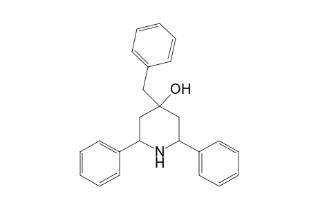 4-BENZYL-2,6-DIPHENYL-4-PIPERIDINOL (beta-FORM)