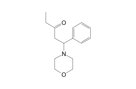 RS-(+/)-1-MORPHOLINO-1-PHENYLPENTAN-3-ONE