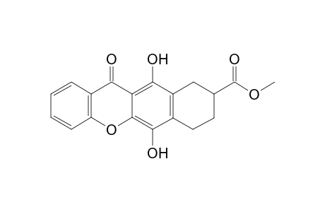 9-Carbomethoxy-6,1dihydroxy-12-oxoxantho[2,3-g]tetralin