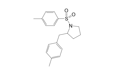 2-(4-Methylbenzyl)-1-tosylpyrrolidine