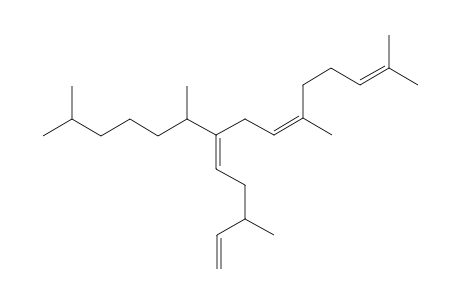 (6Z,9E)-2,6,10,14-tetramethyl-9-(3-methylpent-4-en-1-ylidene)pentadeca-2,6-diene