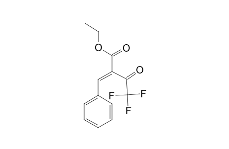 E-ETHYL-2-BENZYLIDENE-3-OXO-4,4,4-TRIFLUOROBUTANOATE;MAJOR_ISOMER