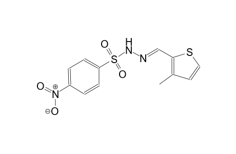 N'-[(E)-(3-methyl-2-thienyl)methylidene]-4-nitrobenzenesulfonohydrazide