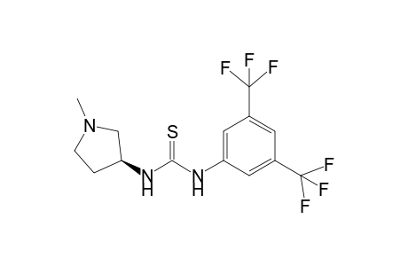 (S)-1-[3,5-Bis(trifluoromethyl)phenyl]-3-(1-methylpyrrolidine-3-yl)thiourea