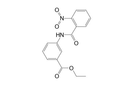Benzoic acid, 3-[(2-nitrobenzoyl)amino]-, ethyl ester