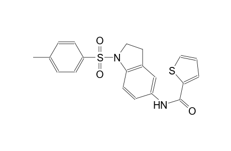 2-thiophenecarboxamide, N-[2,3-dihydro-1-[(4-methylphenyl)sulfonyl]-1H-indol-5-yl]-