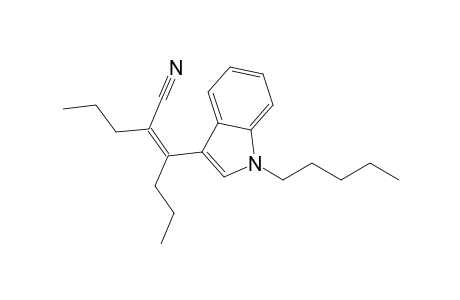(z)-3-(1-Pentyl-3-indolyl)-2-propyl-2-hexenenitrile