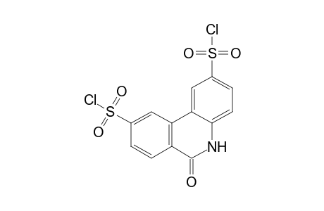 Phenanthridin-6-one-2,9-disulfonyl dichloride