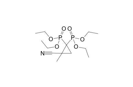 Diethyl 2-cyano-2-methyl-1,1-cyclopropanediylbis(phosphonate)