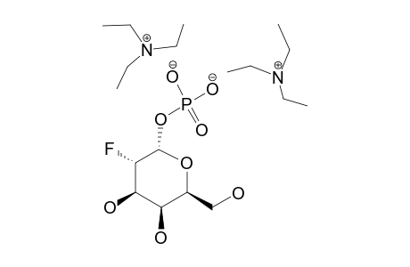 BIS-(TRIETHYLAMMONIUM)-2-DEOXY-2-FLUORO-ALPHA-D-GALACTOPYRANOSYL-PHOSPHATE