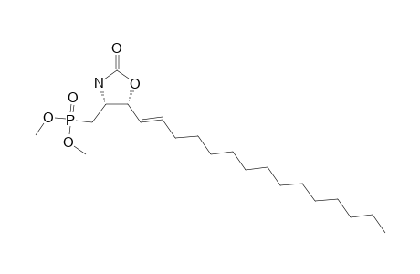 DIMETHYL-(2R,3R,4E)-(2-AMINO-2,3-N,O-CARBONYL-3-HYDROXYOCTADEC-4-EN-1-YL)-PHOSPHONATE
