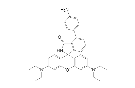 3',6'-Bis(diethylamino)-2-4-anilino)-2,3-dihydro-3-oxo-spiro[1H-isoindole-1,9'-xanthene]