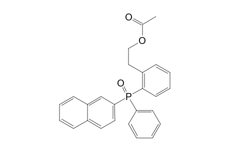 (S)-((ORTHO-ACETOXYETHYL)-PHENYL)-(BETA-NAPHTHYL)-PHENYLPHOSPHINE-OXIDE