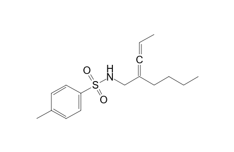 4-methyl-N-(2-prop-1-enylidenehexyl)benzenesulfonamide
