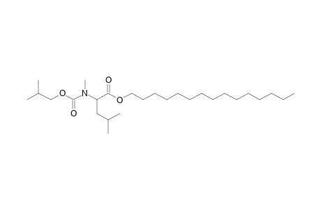 L-Leucine, N-isobutoxycarbonyl-N-methyl-, pentadecyl ester