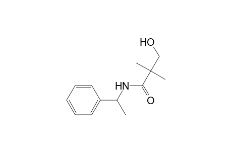 (1's)-n-(1'-phenylethyl)-3-hydroxy-2,2-dimethylpropanamide