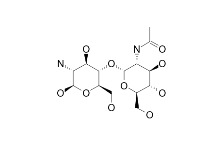 2-ACETAMIDO-2-DEOXY-ALPHA-D-GLUCOPYRANOSYL-(1->4)-2-AMINO-2-DEOXY-D-GLUCOSE;GLCNACGLCN